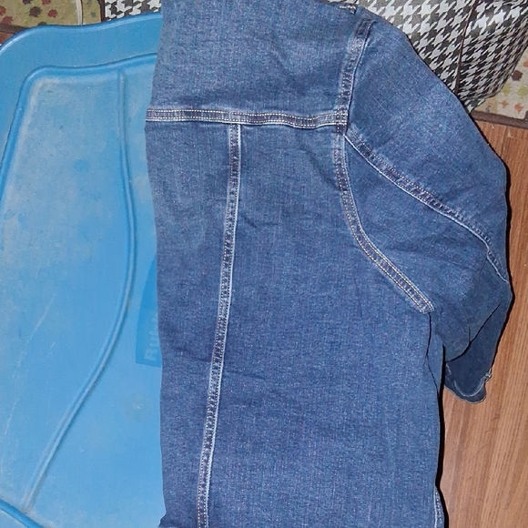 Women's Blue Denim Jacket - Picture 5 of 7